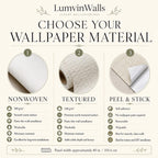 Close-up of cloud wallpaper surface texture highlighting the soft vintage sky print quality