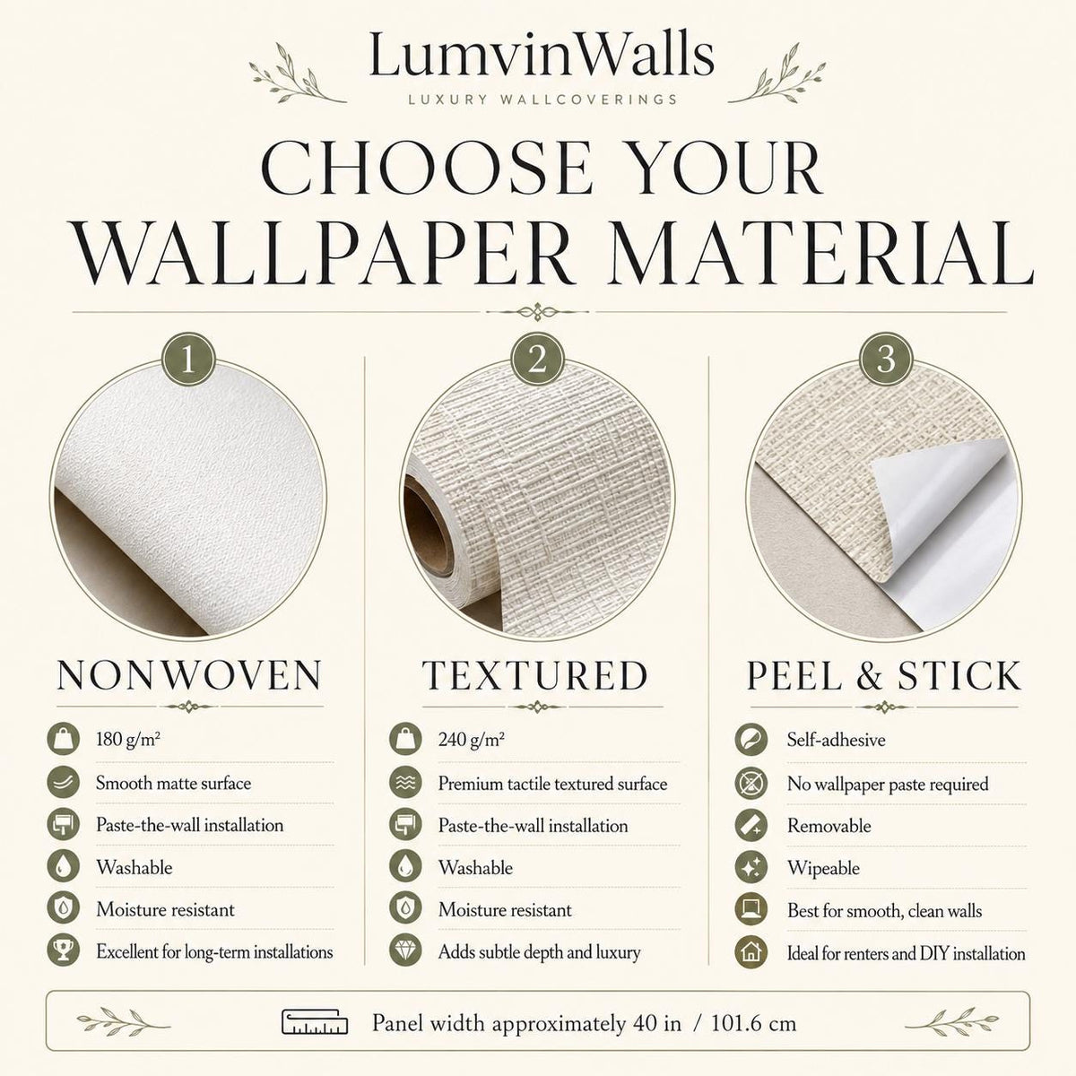Step by step peel and stick wallpaper installation guide for the mediterranean landscape mural panels