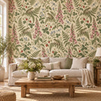 Sage Frog Wallpaper — cover living room