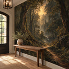 Dark Forest Wallpaper — entryway