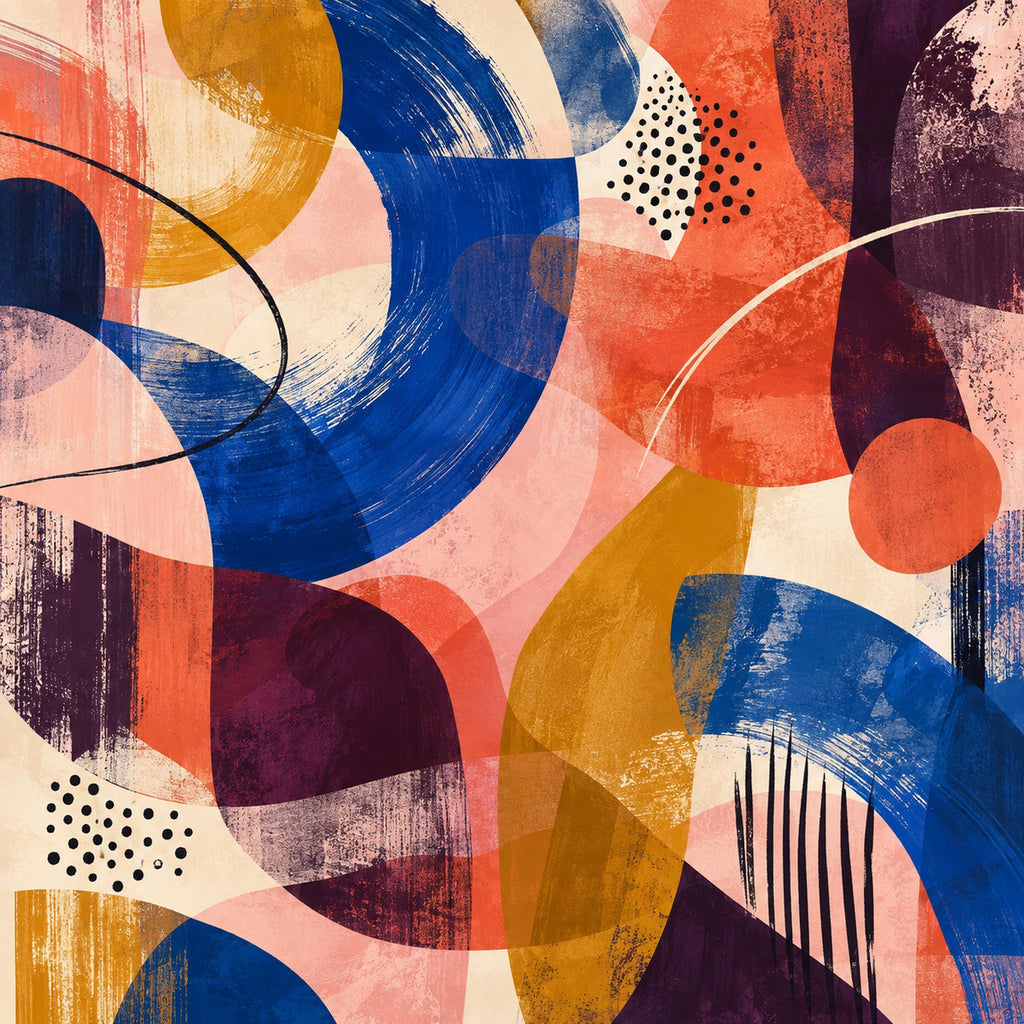 Colorful Abstract Wallpaper — original design