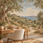 Olive Grove Wallpaper — home office